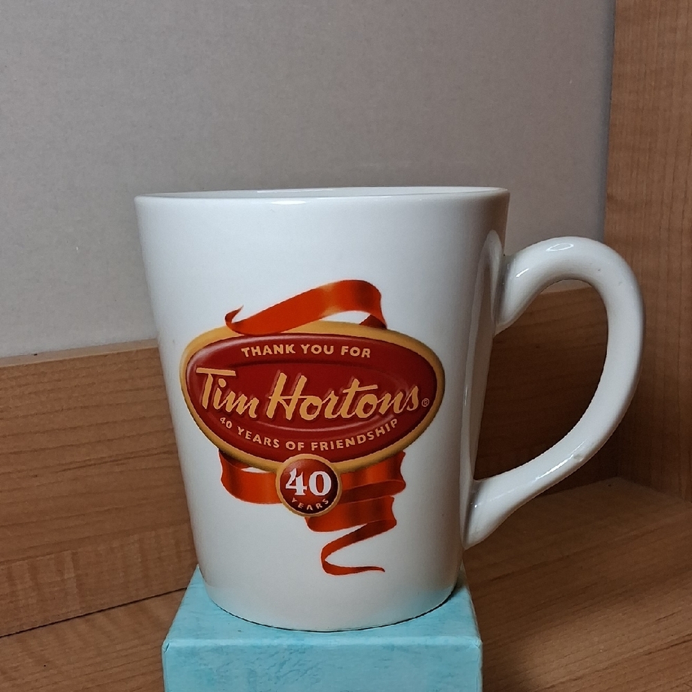 Vintage Tim Hortons 40th Anniversary Mug
